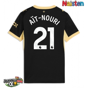 Manchester City Rayan Ait-Nouri #21 Vieraspaita Naisten 2026-27 Lyhythihainen